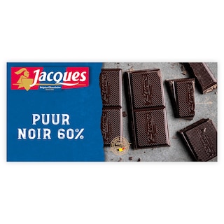 Jacques | Chocolade | puur 60% | tablet 
