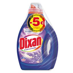 Dixan | Lessive | Gel | Lavande | Duo | Bon €5 