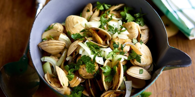 Venusschelpen met Guinness