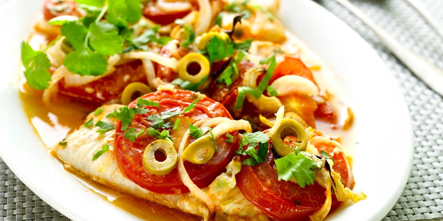 Sébaste à la chermoula