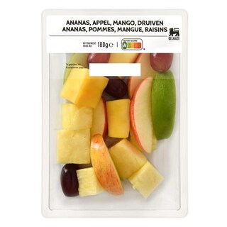 Delhaize | Ananas | Appel | Druif | Man 180g 