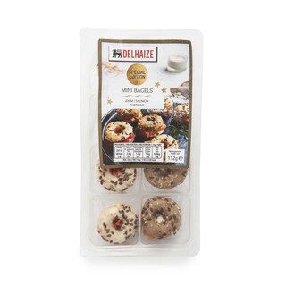 Delhaize | Mini bagel saumon et pastrami 