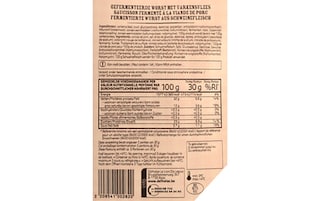 Delhaize | Saucisson campagnarde 