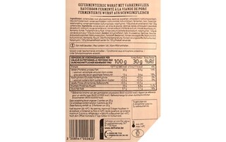 Delhaize | Saucisson campagnarde +/- 150 gr
