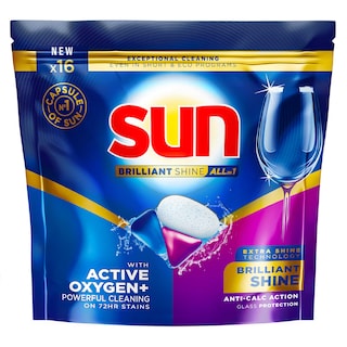 Sun | Vaatwascapsules | Brillant shine 