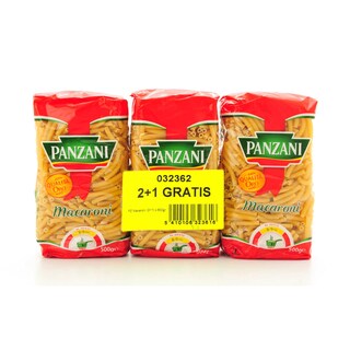 Panzani | 3X500G PZ Macaroni 2+1GR 