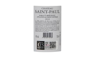France - Frankrijk | Bordeaux - Haut Médoc | Château Saint Paul 2016 