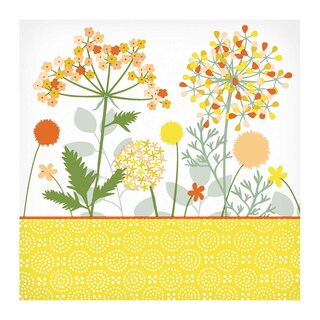 Happy Paper | 20 serviettes | 33x33cm | Patty yellow 