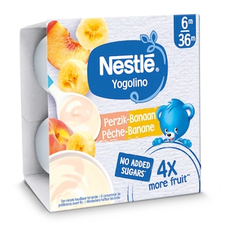 Laitage | Peche Banane | Bébé | 6 mois