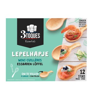 3 Toques | Mini | Lepeltjes | Eetbaar 42 gr
