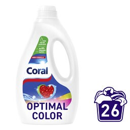 Coral | Vloeibaar wasmiddel | Optimal color 