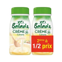Balade | Crème | 19% | 2ème 1/2 prix 
