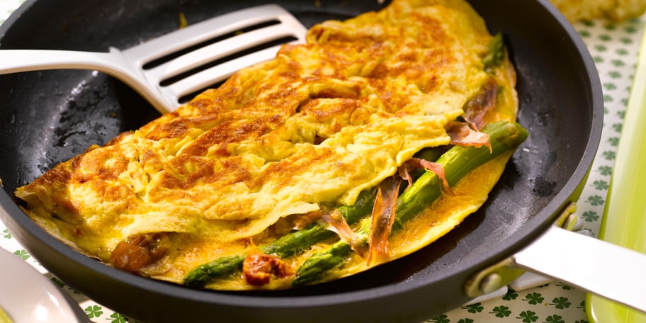 Omelette aux asperges à l’italienne