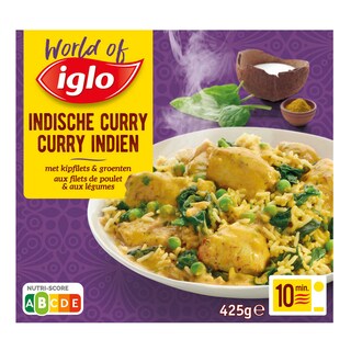Iglo | Indische curry | Kipfilets & groenten 