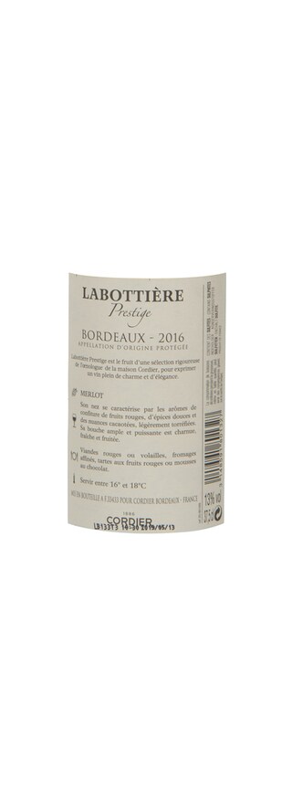 France - Frankrijk | Bordeaux - Bordeaux | Labottiere Prestige 2016 