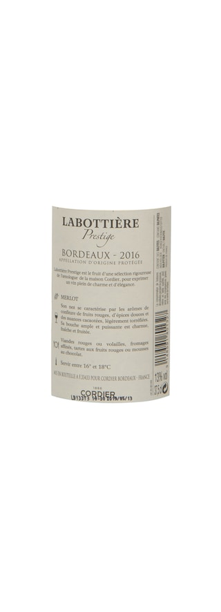 France - Frankrijk | Bordeaux - Bordeaux | Labottiere Prestige 2016 