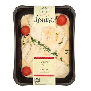 Traiteur Louise | AIGLEFIN SAUCE DIJONAISE 