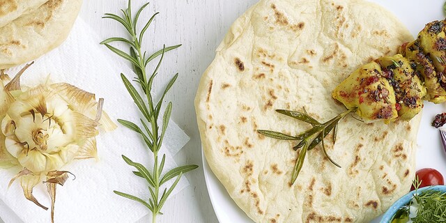 Zelfgemaakt pitabrood