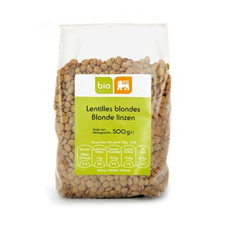 Delhaize | Bio | Blonde linzen | Bio 