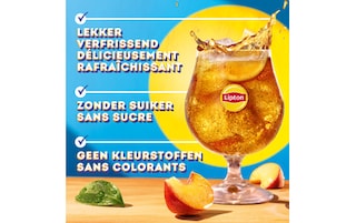 Lipton | Ice Tea | Non pétillant | Pêche | Zero 