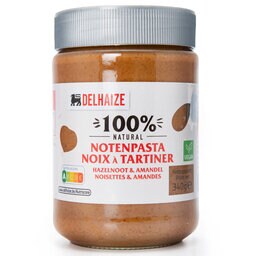 Delhaize | Pasta | 50%Hazelnoten | 50%Amandel 