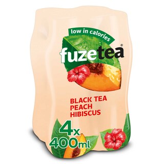 Fuze Tea | Black Tea | Niet bruisend | Perzik Hibiscus | PET fles 