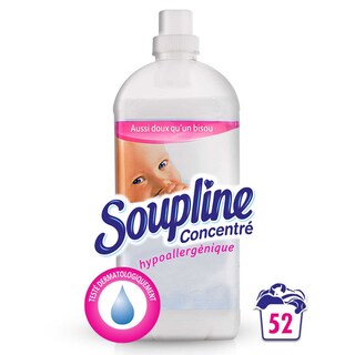Soupline | Adoucissant | Concentré | Hypoallergenique | 1,3L | 52DS 