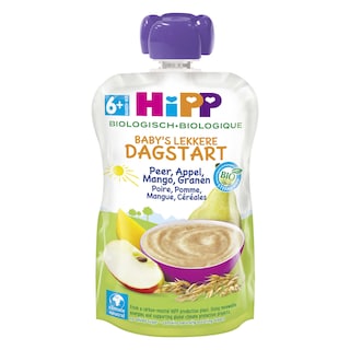 Hipp | Knijpzakje | Peer Appel Mango | 6M | Bio 