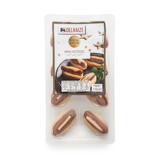 Delhaize | Hotdog | Mini | Kaas 