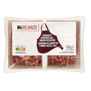 Delhaize | julienne de lardons fumé 
