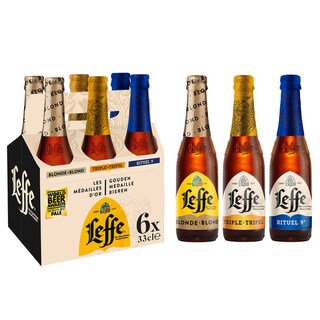 Leffe | Abdijbier | Mix | Medal Pack 6 x 33 cl