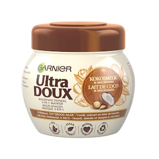 Ultra Doux | Haircare | Kokosmelk & Macadamia | Masker 300ml | Droog haar 