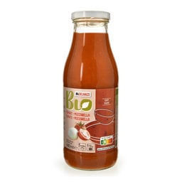 Delhaize | Bio | Soupe | Tomate | Mozzarella | Bio 48 cl