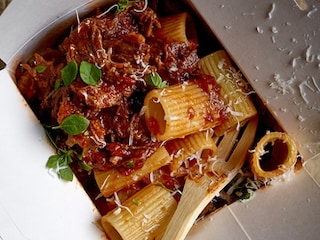 Pasta met ragù van ossenstaart