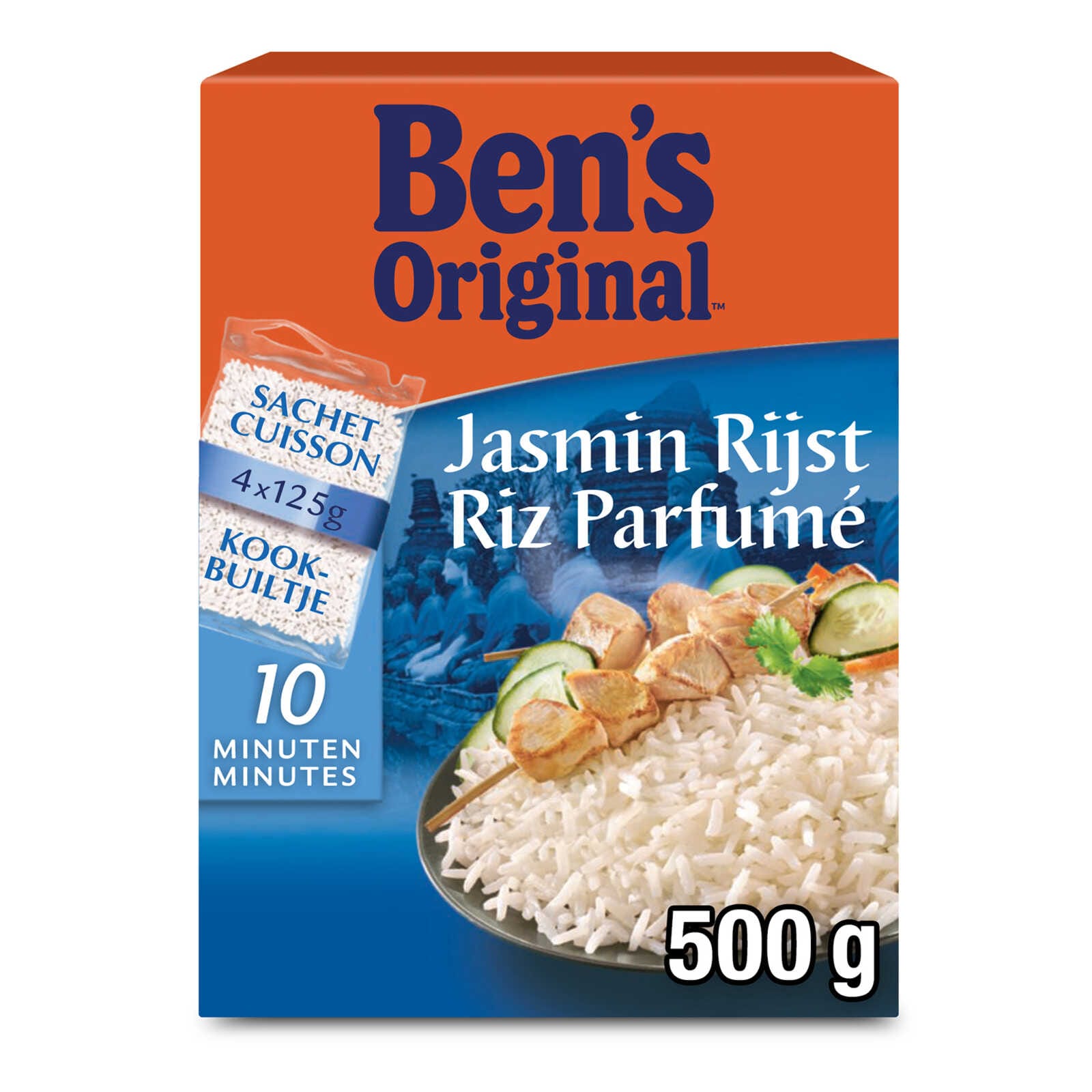 Ben's Original, Riz, Jasmin, 10 min, 4 x 125 gr