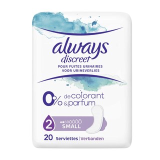 Always | Verbanden | Urineverlies | Small 