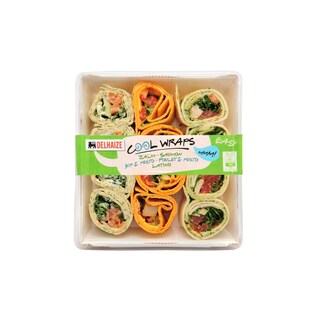 Delhaize | Mini wraps froid 12 p 