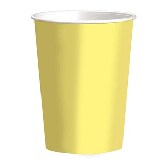 Happy Paper | 10 Gobelets | 25cl | Pastel Yellow 