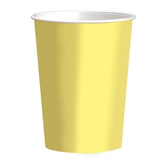 Happy Paper | 10 Gobelets | 25cl | Pastel Yellow 
