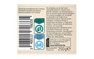 Delhaize | Bio | Amandelpasta | Wit | Bio 