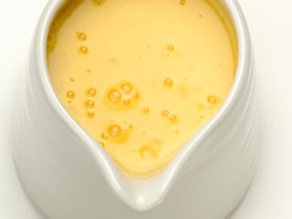 Crème anglaise, façon bio