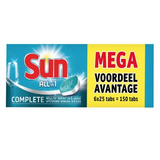 Sun | Tablettes lave-vaisselle | All in one | Citron 