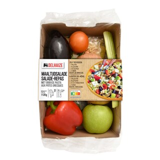 Delhaize | Salade de pâtes Grecques | Boîte de repas 