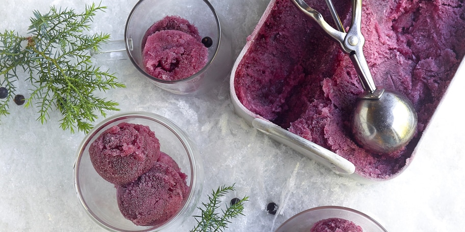 Sorbet van glühwein