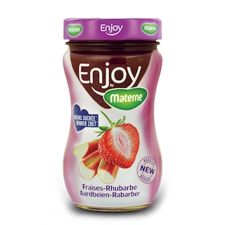 Materne | Enjoy | Confiture | Fraises-Rhubarbe 