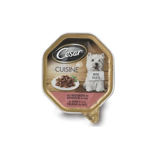 Cesar | Aliment chien | Cuisine | Veau-Volaille 