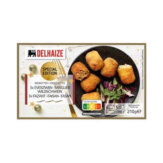 Delhaize | Croquettes | Gibier (sanglier et faisan) 