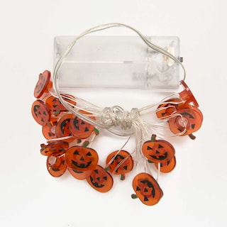 Delhaize | 20L Lumières Led citrouille blanc 