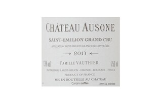 FR BORDEAUX SAINT EMILION | Château Ausone Grand Cru classé 2013 