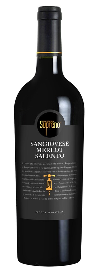 Italie - Italië | Puglia - Salento IGT | Masseria Supreno Sangiovese / Merlot 2019 
